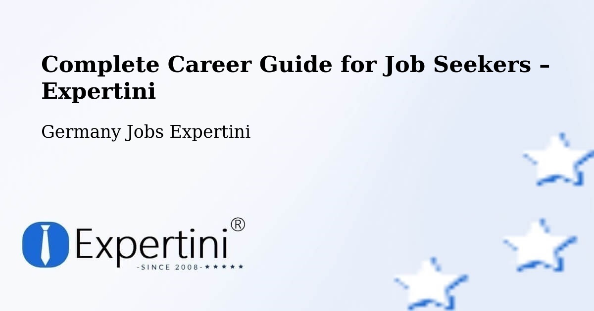 Career Guide for Job Seekers – Elmshorn - Elmshorn, Germany Jobs Expertini