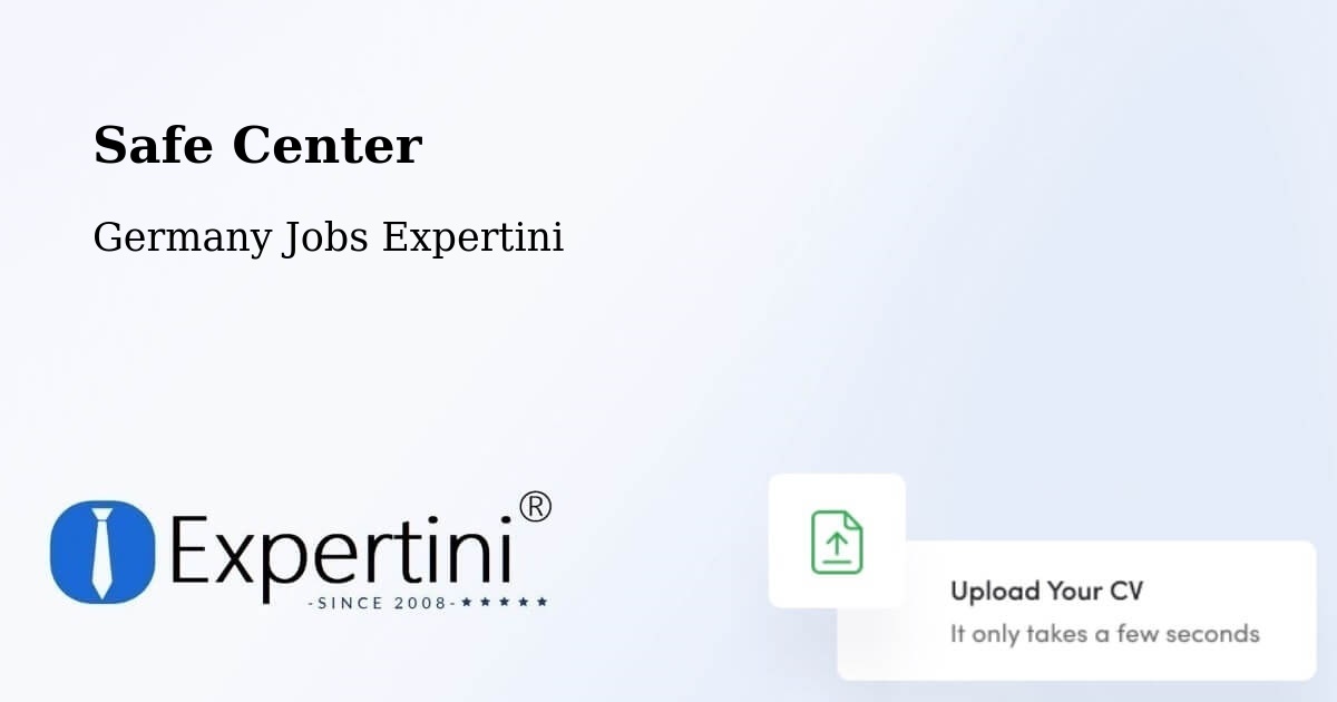 Safety Center – Elmshorn - Germany Jobs Expertini